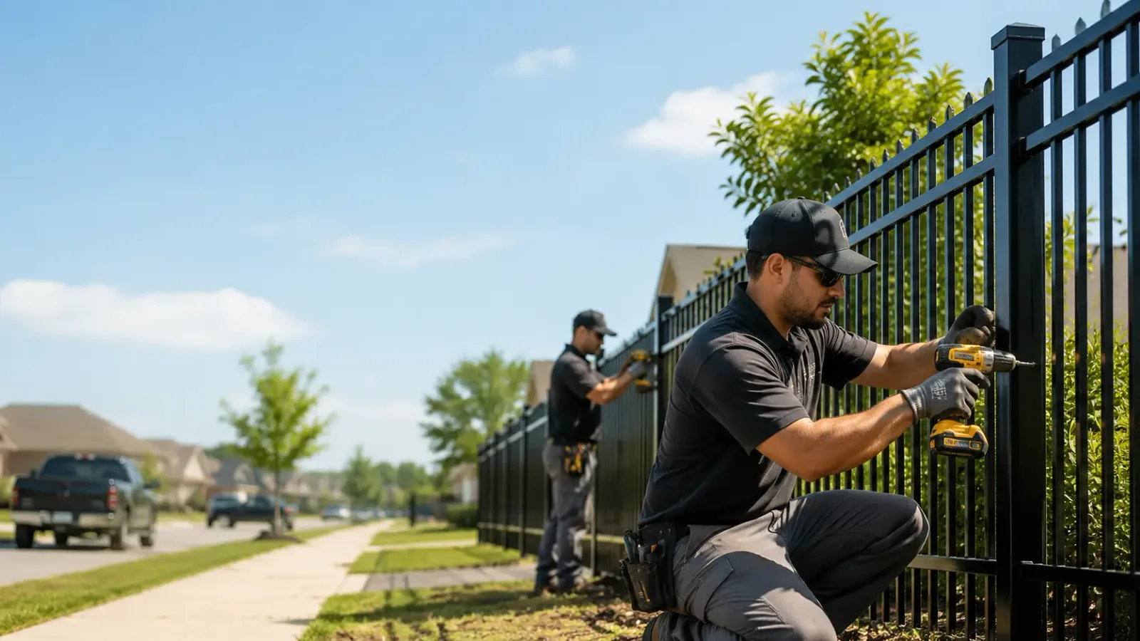Metal Fence Installation in Western Springs, IL
